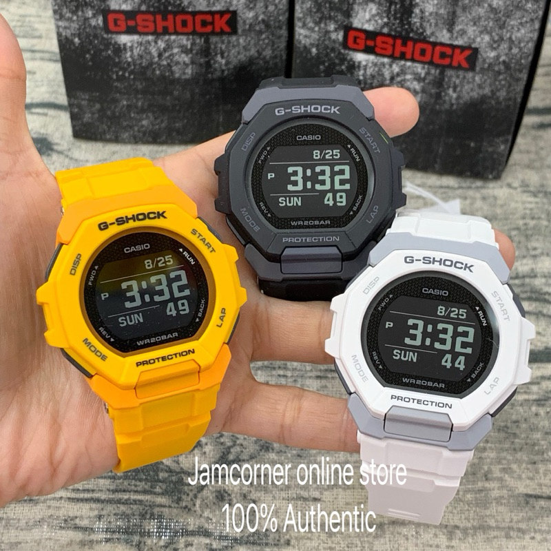 100% ORIGINAL CASIO G-SHOCK GBD-300-1/GBD-300-7/GBD-300-9 G-SQUAD WATCH