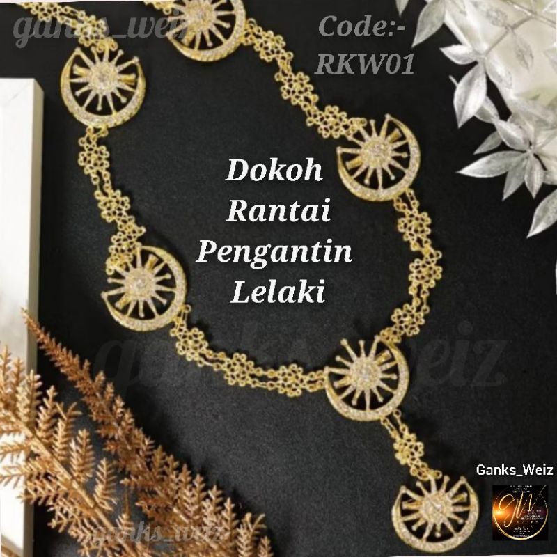 Dokoh Rantai Pengantin Lelaki 💫 High Quality 💫 ganks_weiz # | Shopee ...
