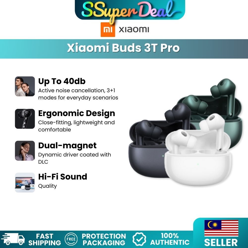 Xiaomi Buds 3T Pro Global Version Shopee Malaysia