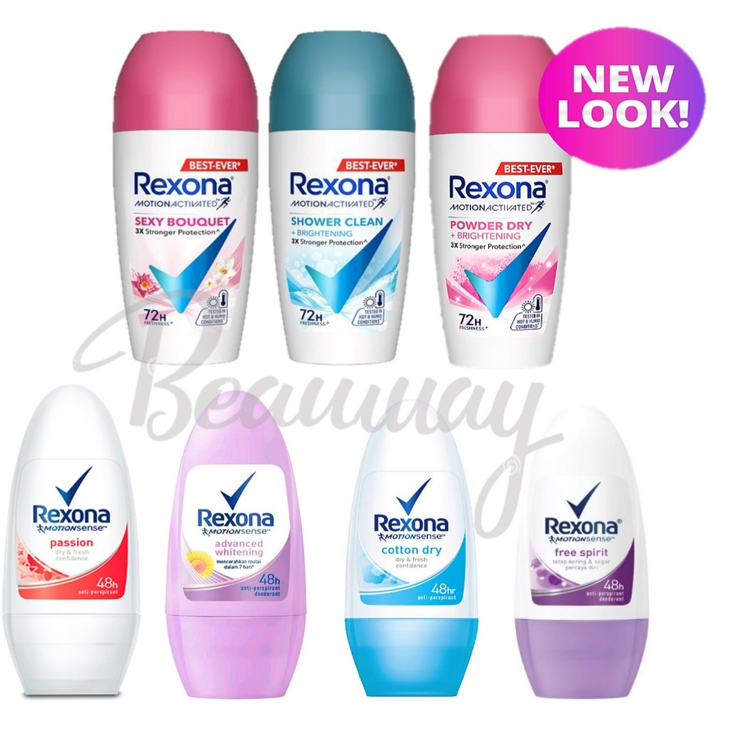 REXONA WOMEN DEODORANT ROLL ON 45ML | Shopee Malaysia