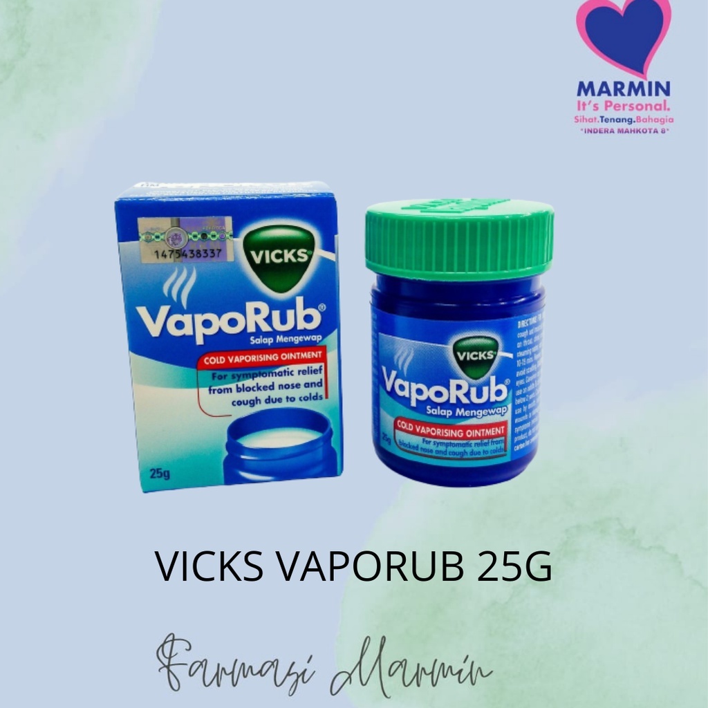 VICKS SELSEMA VAPORUB COLD VAPORIZING OINTMENT | Shopee Malaysia