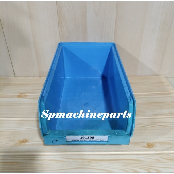 Heavy Duty Stackable Combinable Storage Bin Blue (Used) | Shopee Malaysia