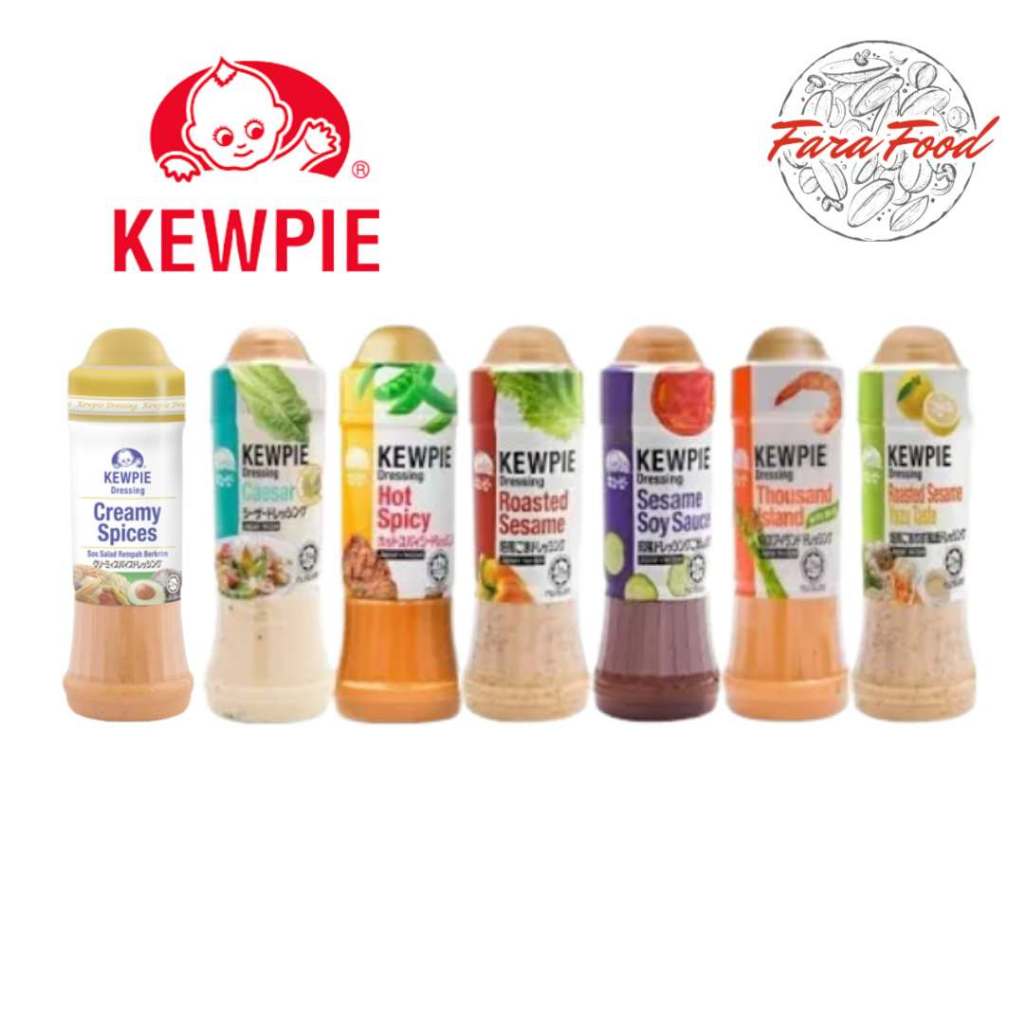Kewpie Roasted Sesame Mayonis Sauce Mayonnaise Salad Dressing Spice Sos 
