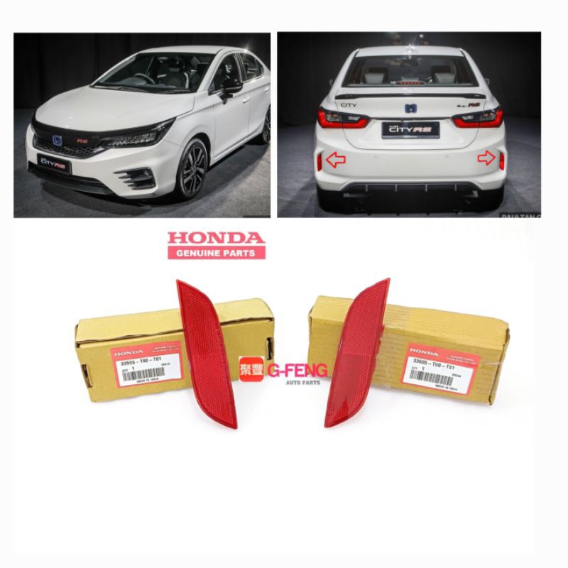 Original Honda City GN2 GN3 RS Rear Bumper Reflector RH/LH. City TOO ...