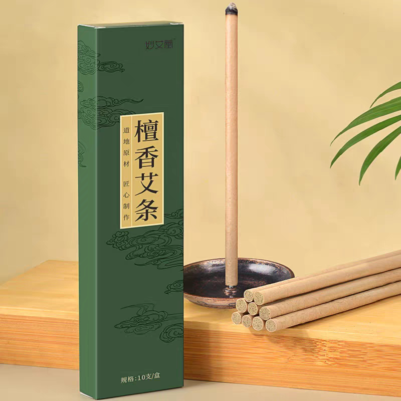 [READY STOCK] 艾条 香薰艾条 檀香艾条（10/12条装）净宅神器 避邪 香薰 艾条 艾草 熏蚊 除味 Mugwood ...