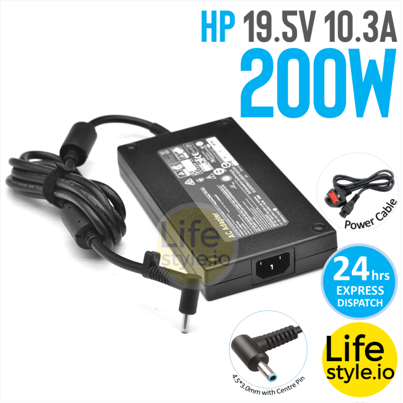 Chargeur HP 200W (19,5V / 10,3A) – Compatible L00818-850, L00895-003 – Modèle TPN-DA10
