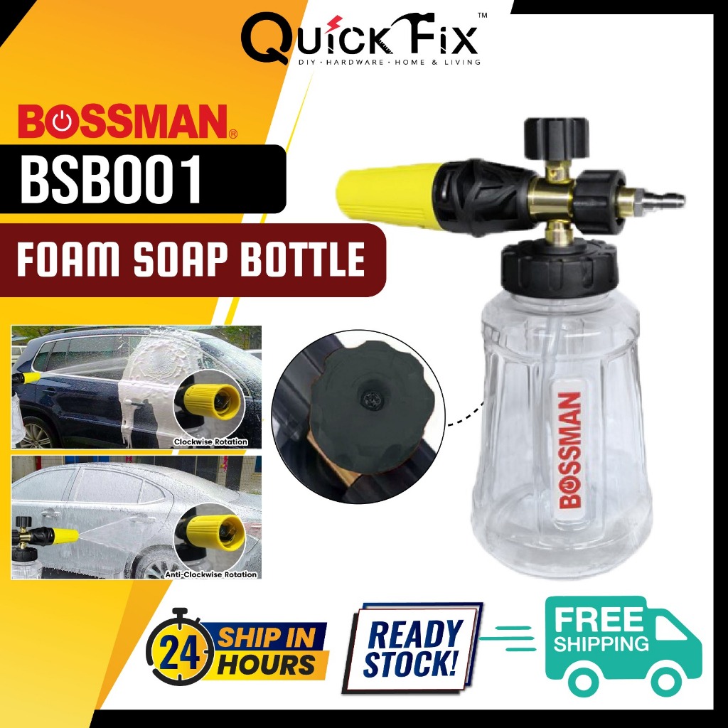QuickFix [PREMIUM] Adjustable Botol Sabun Soap Detergent Bottle Snow ...