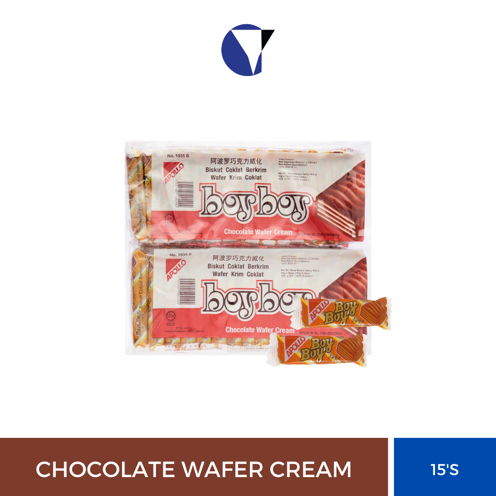APOLLO BOYBOY WAFER (4X15'S) | Shopee Malaysia