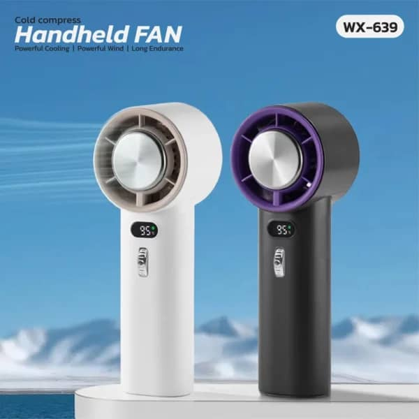 WX-639 100 Speed COLD COMPRESS HANDHELD FAN | Shopee Malaysia