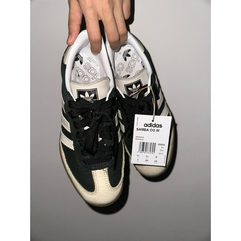 Adidas Samba OG W - Black Wonder White | Shopee Malaysia