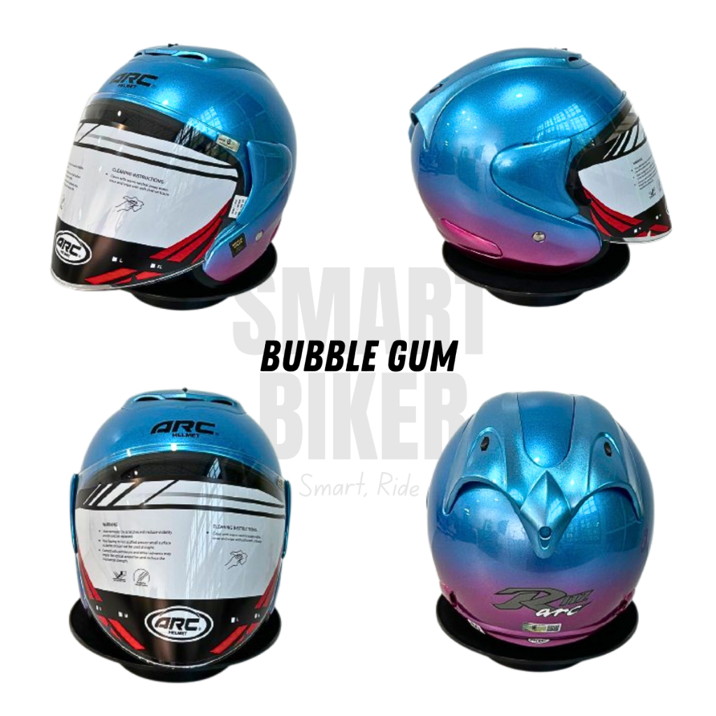 ARC Ritz Two Tone Helmet 2024 Raya Special Color Original SIRIM ...