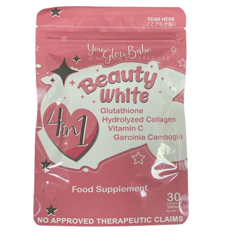 Complément Alimentaire Glutathione Blanc – Vitamine C – 4 Boîtes De Gélules – Neuf