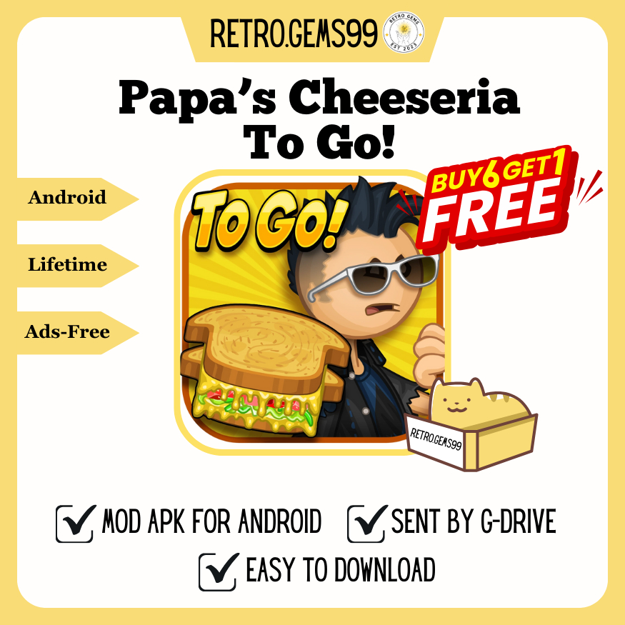 Papa #39 s Cheeseria To Go PC / Android 💥 Game Unlocked MOD APK SIM CSL