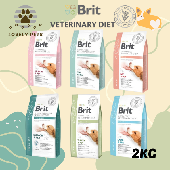 Brit Veterinary Diet Dog Food 2KG | Shopee Malaysia