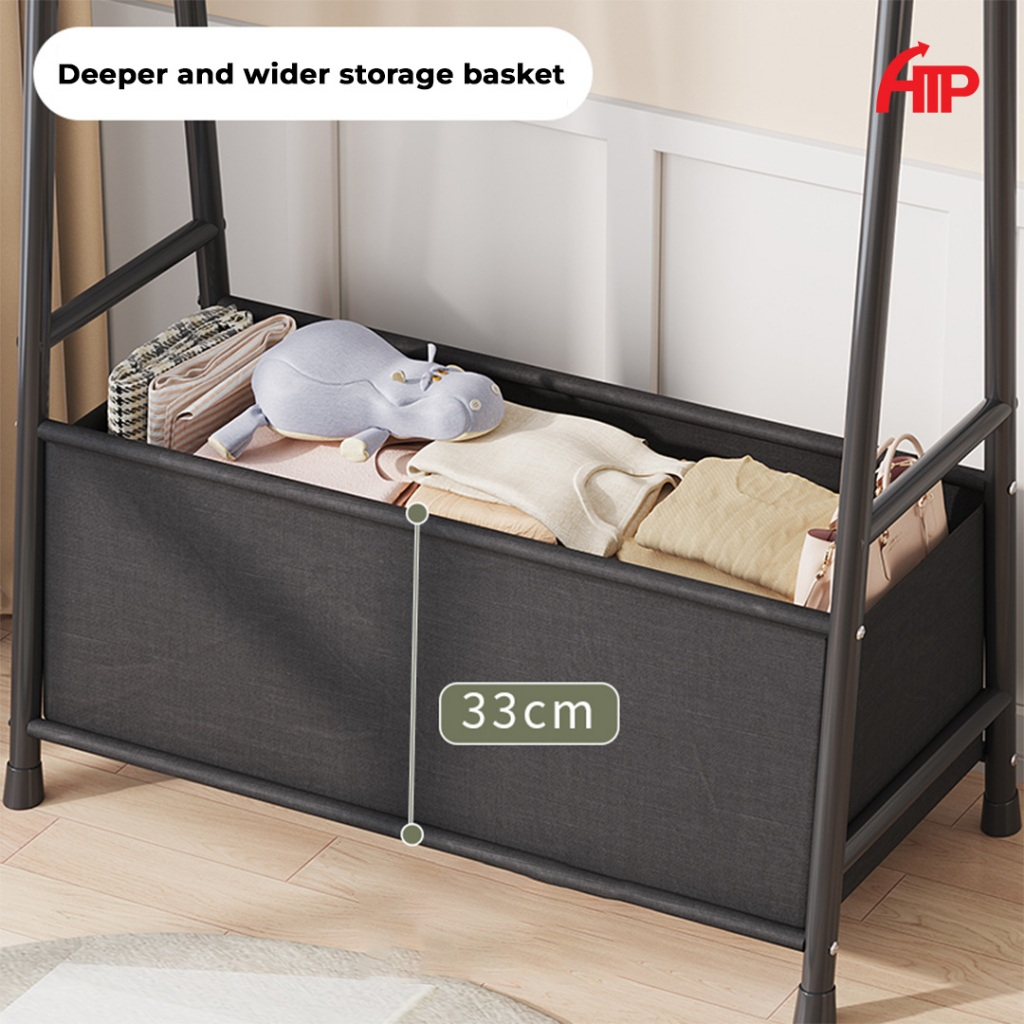 ATP Multipurpose Double AA Clothes Rack Hanging Organizer Cabinet ...