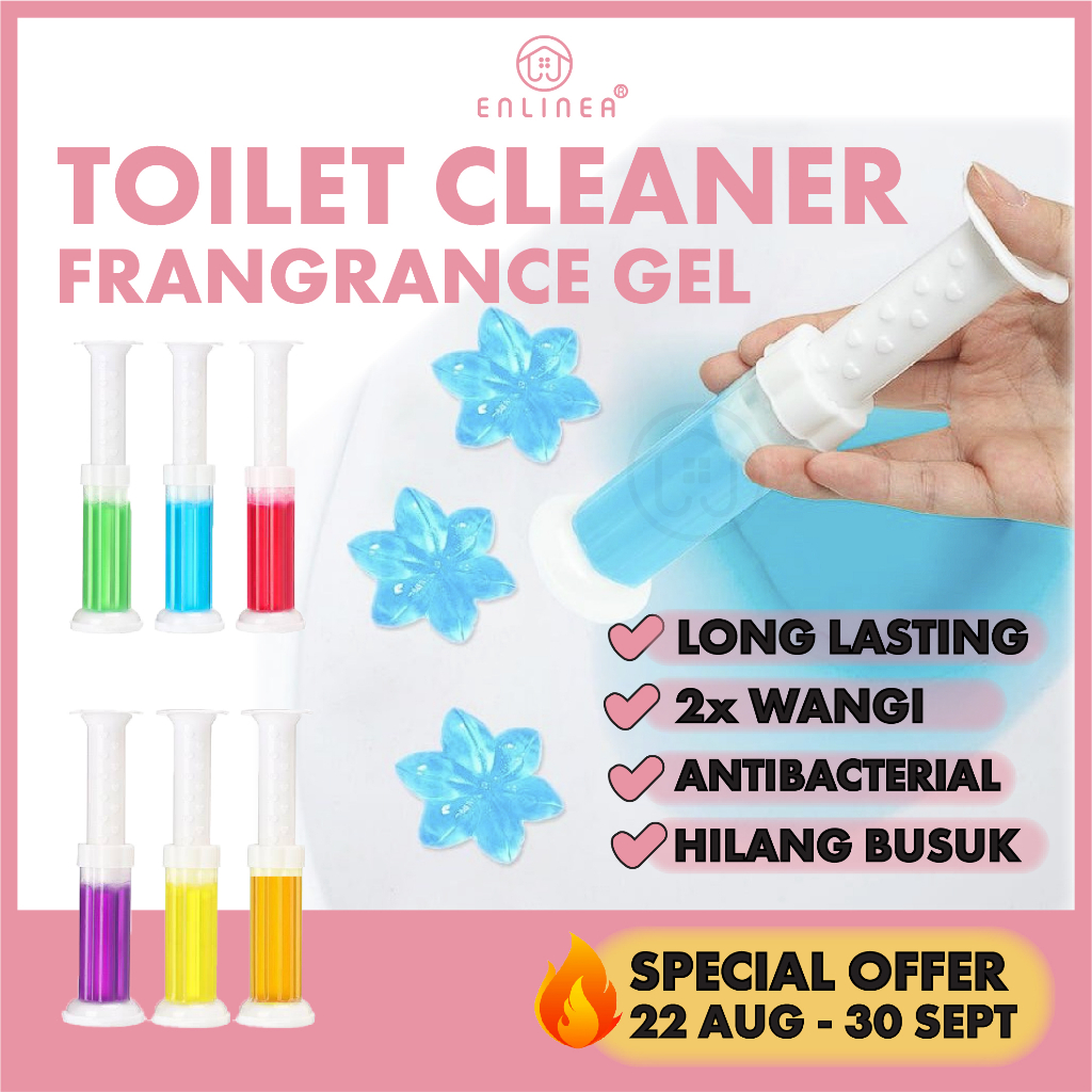 Toilet Cleaner Fragrance Gel/Toilet Bathroom Freshener/Toilet Bowl Cleaner/Pewangi Tandas/Gel