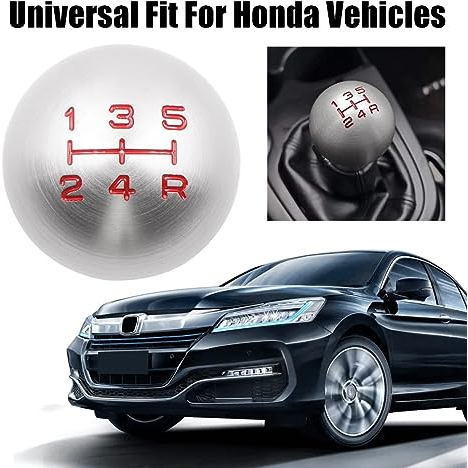 Dyno Racing Universal Aluminum Gear Shift Knob - Airplane Style For Manual Cars