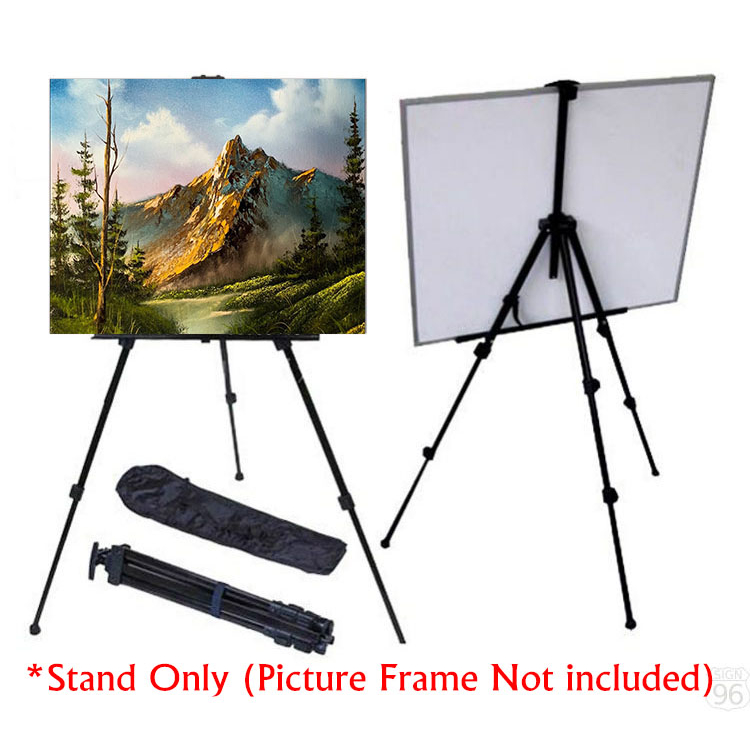 Aluminum Easel Stand Display Tripod Stand Portable Adjustable with