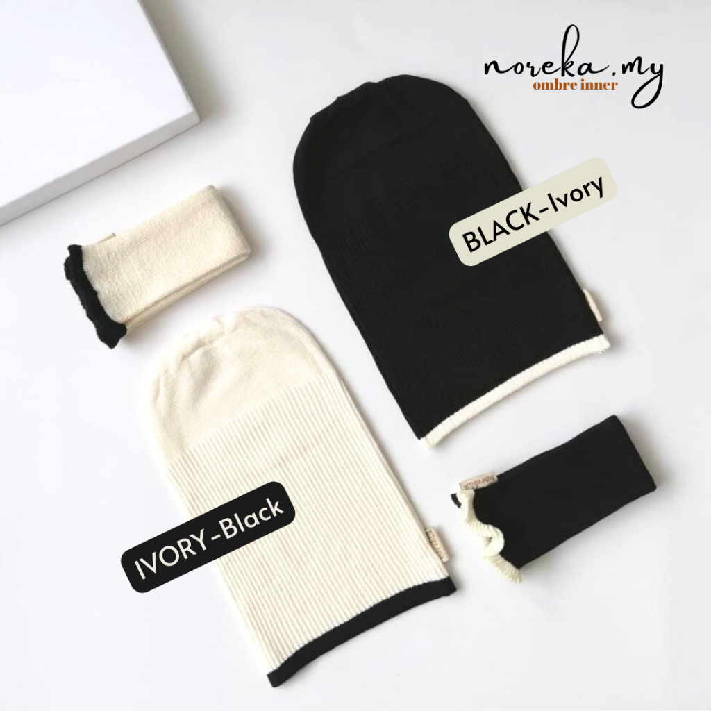 [READY STOCK-SNOWCAP] MAXI INNER OMBRE- Premium Knit HajiUmrahSale ...