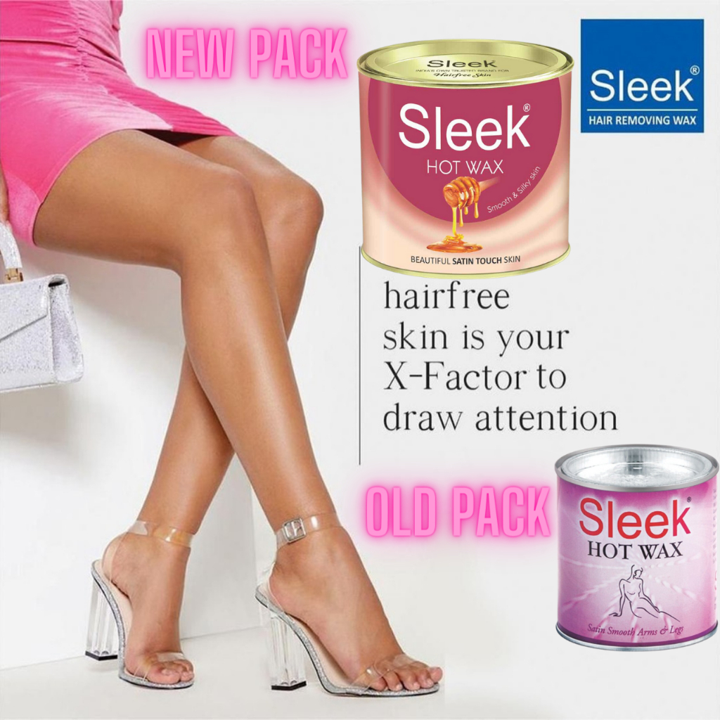 Sleek Hot Wax 600gm Satin Smooth Arms & Legs (Exp 2025) Shopee Malaysia