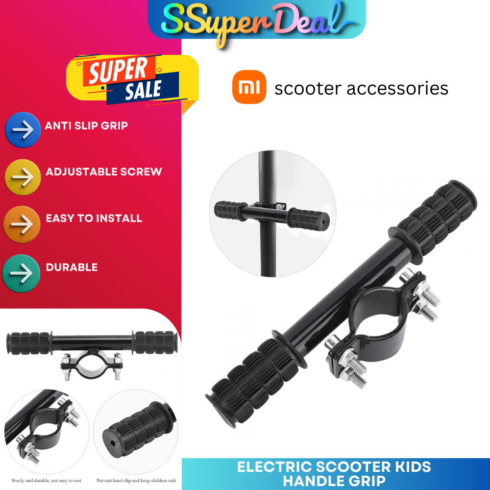 (DIY SCOOTER) Handle Grips Universal Kids Children Handlebar Accessories for Xiaomi Scooter