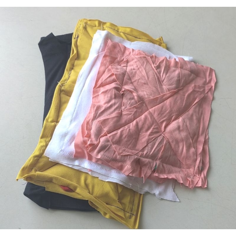 Cotton Rag / Kain Lap ( Kain Buruk ) Jenis Serap Air & Minyak | Shopee ...
