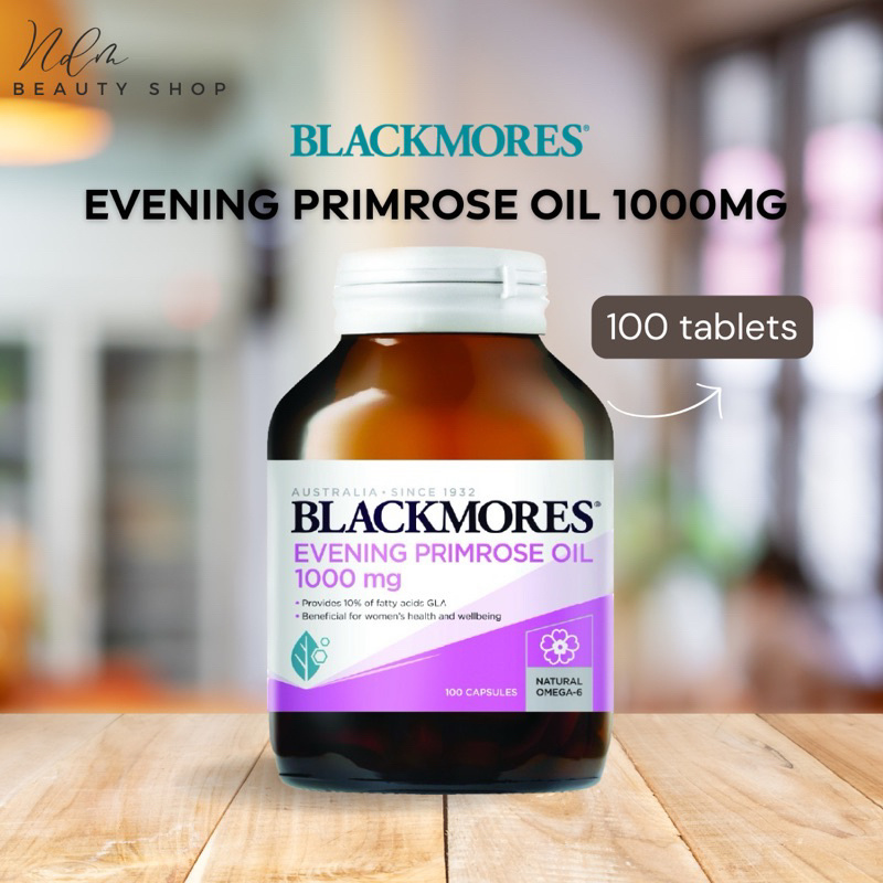 Blackmores Evening Primrose Oil 1000mg (100s) Shopee Malaysia