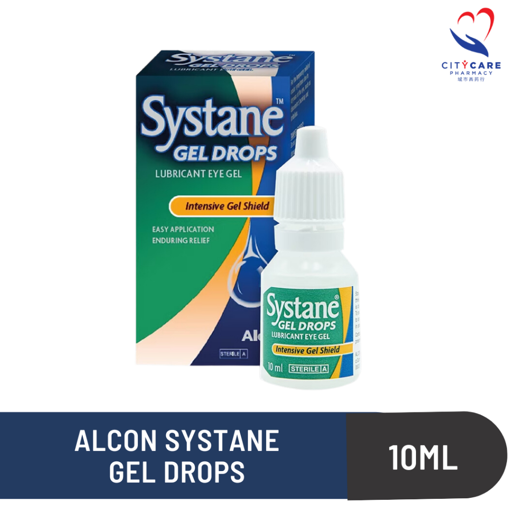 Alcon Systane Gel Drops Lubricant Eye Gel Intensive Gel Shield 10ml Shopee Malaysia