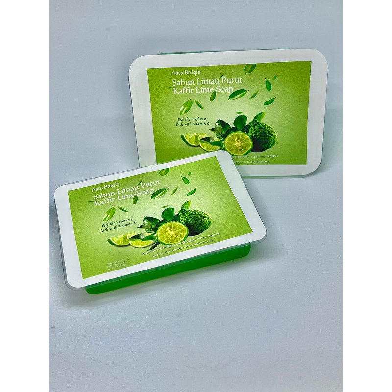 Kaffir Lime Soap Sensation / Sabun Limau Perut Menyegarkan Shopee