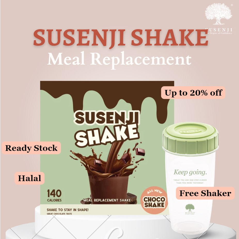 SUSENJI SHAKE Meal Replacement｜Halal｜Protein Shake｜Gastric Gastritis