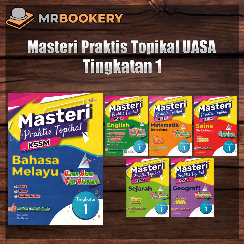 Mrbookery Buku Latihan Masteri Praktis Topikal Uasa Kssm Tingkatan 1 2023 Shopee Malaysia