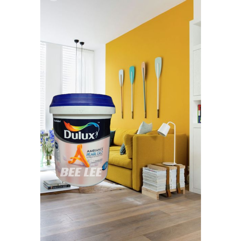 ((100% ORIGINAL))《DULUX Ambiance Pearl Glo》 Paint Yellow Colour ／／ Cat