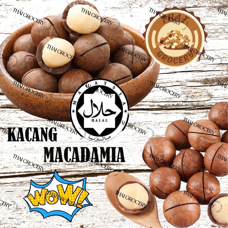 Gred A Australia Macadamia Kacang Kunci Loceng Doremon Shopee