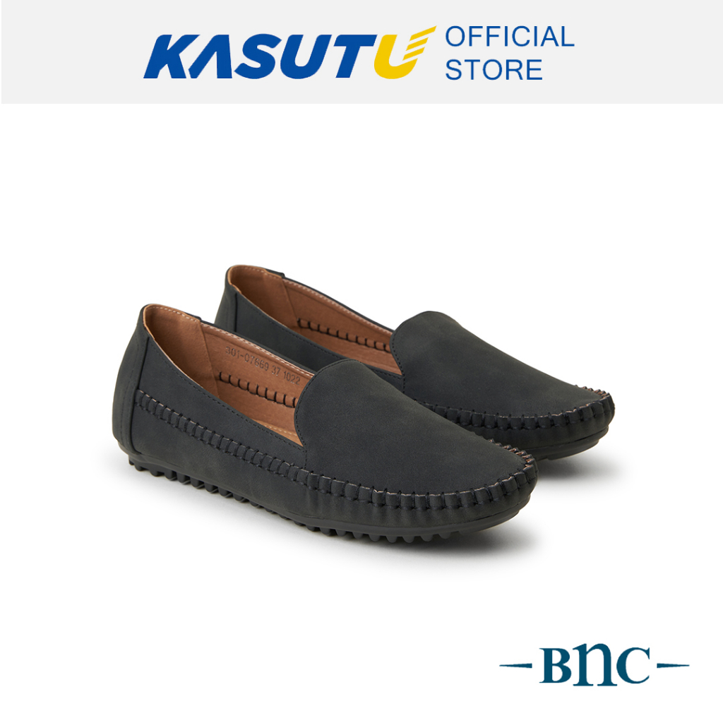 [Online Exclusive] BNC Women Loafer Flat Moccasins Shoe / Kasut U 301 ...