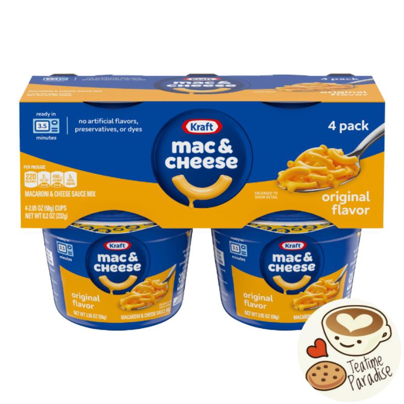 [Best Before Date:21/03/2026] Kraft Easy Mac Macaroni and Cheese