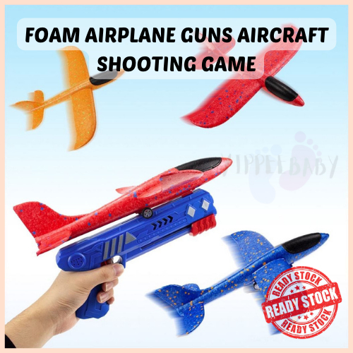 Foam Plane Launcher EPP Bubble Airplanes Glider Hand Throwing Airplanes