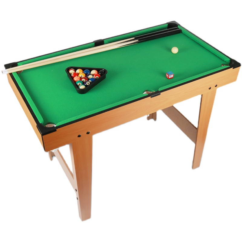 Wooden Portable Tabletop Pool table Snooker Game Billiards Room Desk