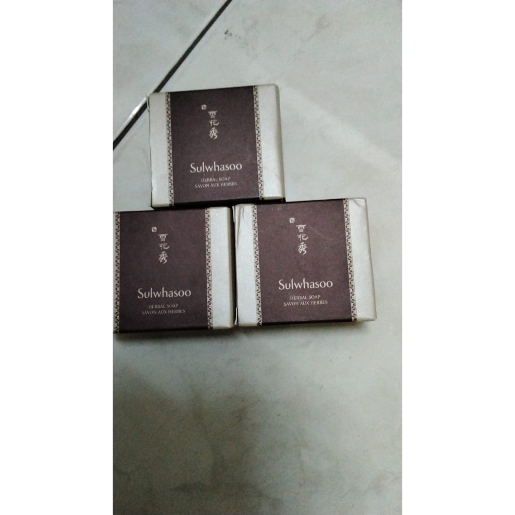 sulwhasoo herbal soap 50g Shopee Malaysia