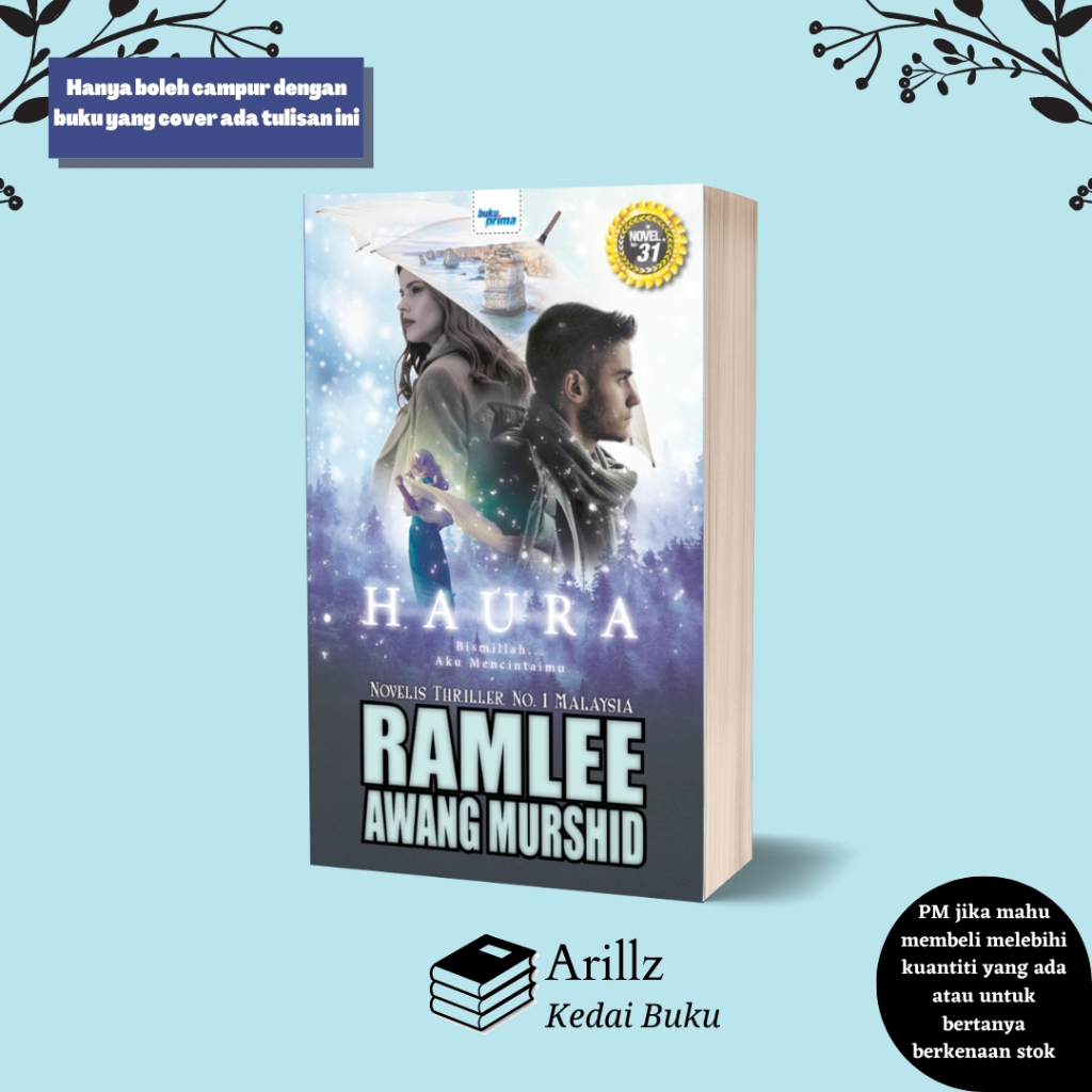 Buku Prima : Novel Ramlee Awang Murshid - Haura | Shopee Malaysia