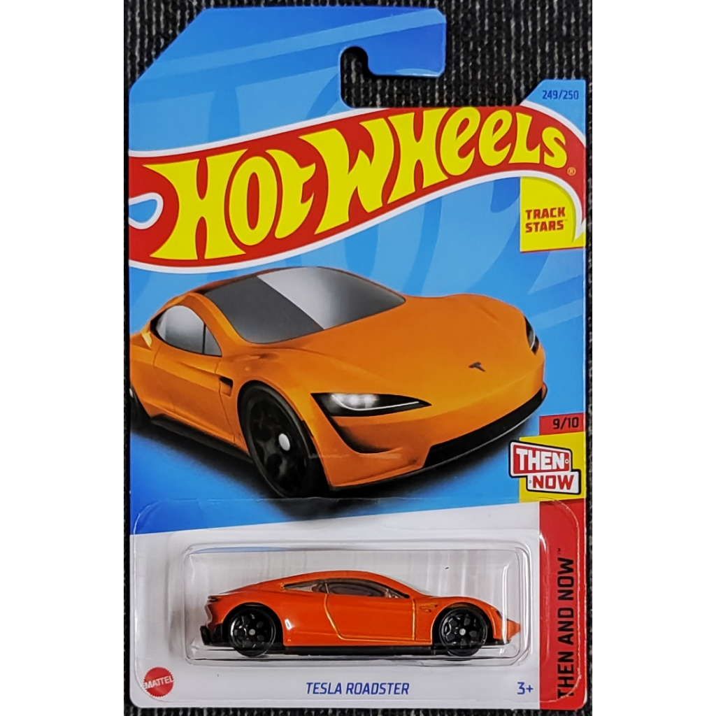 Hot Wheels Tesla Roadster [2022 Then and Now Exotics] | Shopee Malaysia