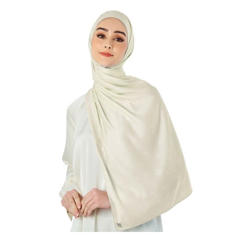 naelofar mono printed shawl