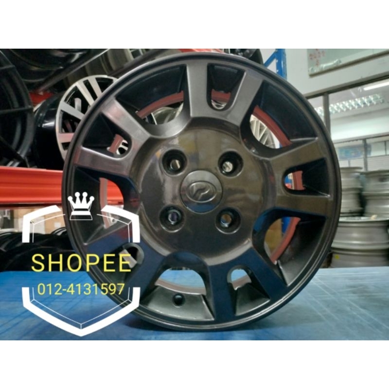 USED SPORT RIM 13 INCH PERODUA KELISA RM460 1SET 4PC RIM ( KENA BELI ...