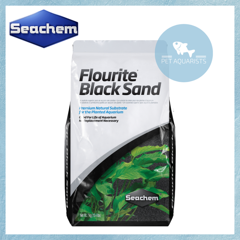 SEACHEM Flourite Black Sand 7KG Premium natural sand for the