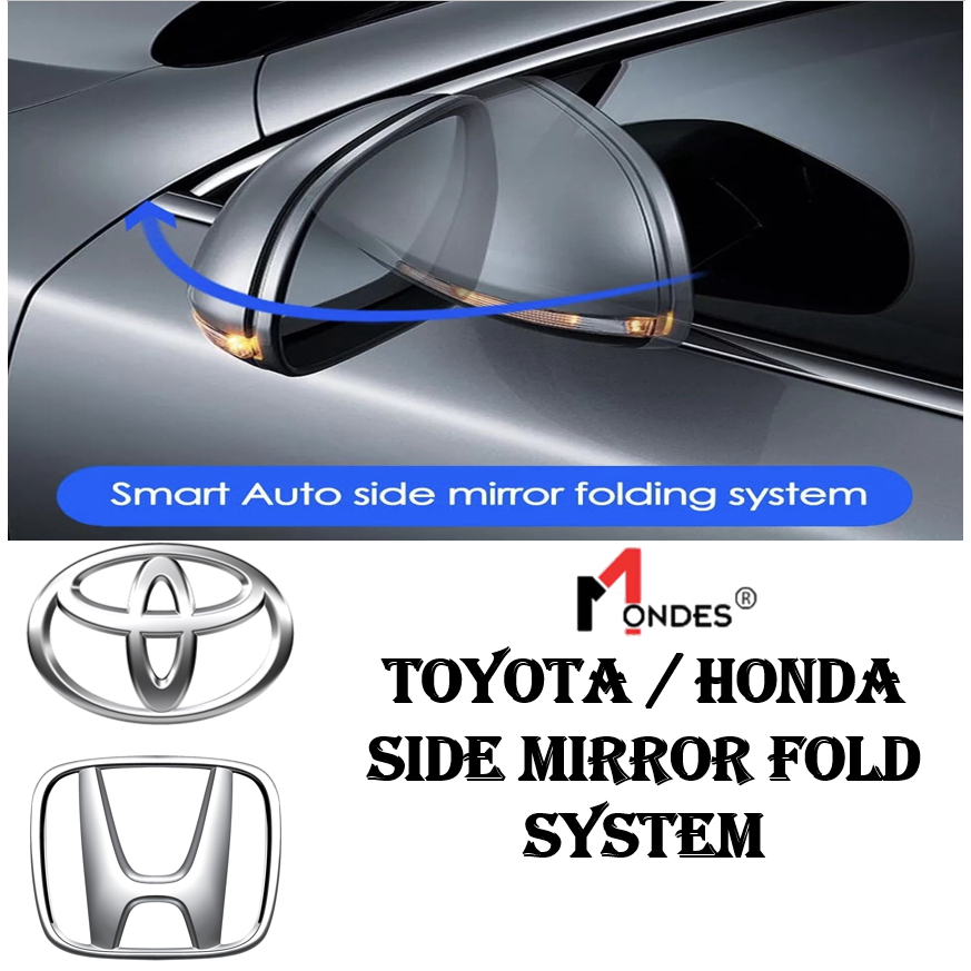 Toyota / Honda Side Mirror Fold Module + Buzzle (UNIVERSAL) | Shopee ...