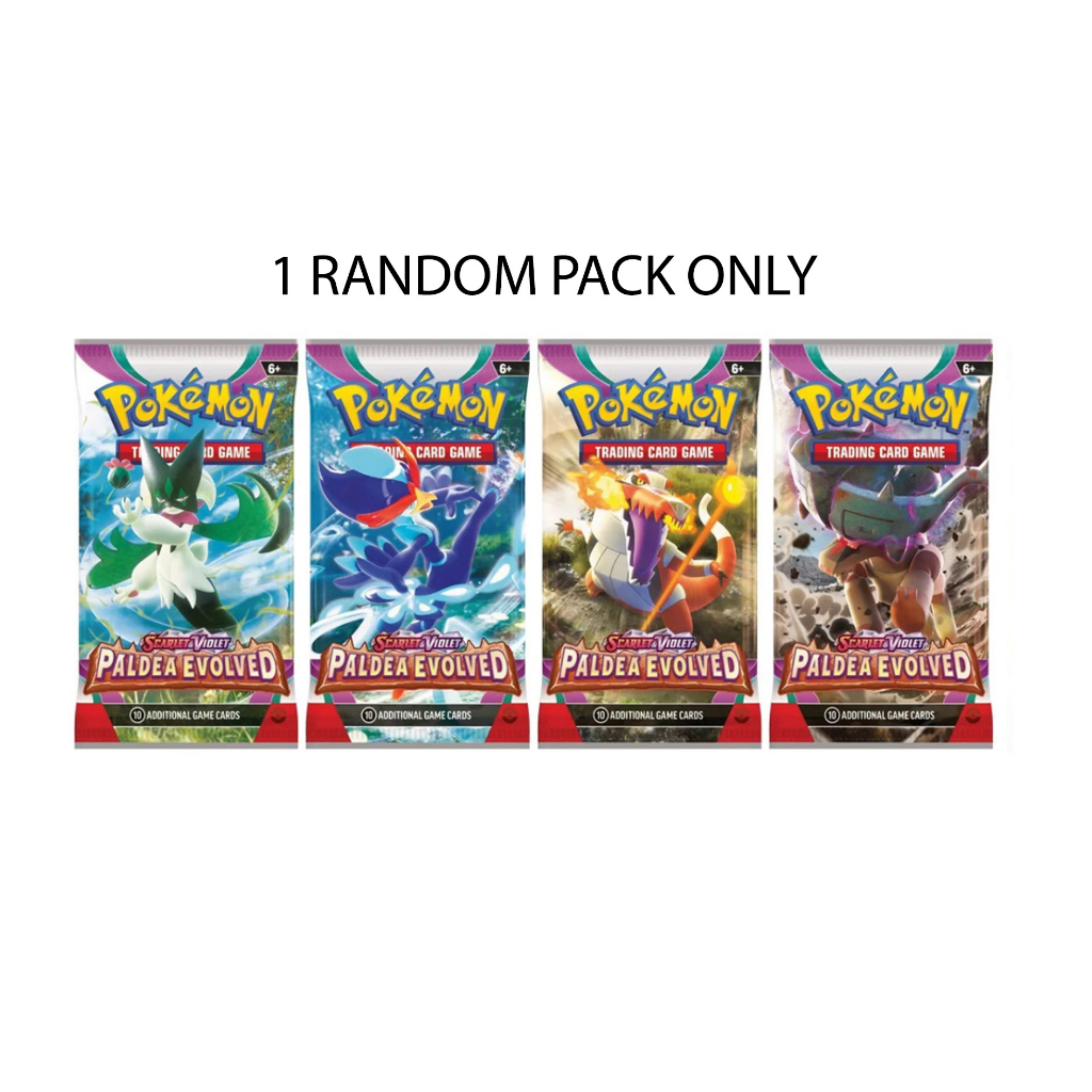 【9.9 SALE】POKEMON TCG Booster Pack Scarlet Violet SV01 SV02 SV03 SV04 ...