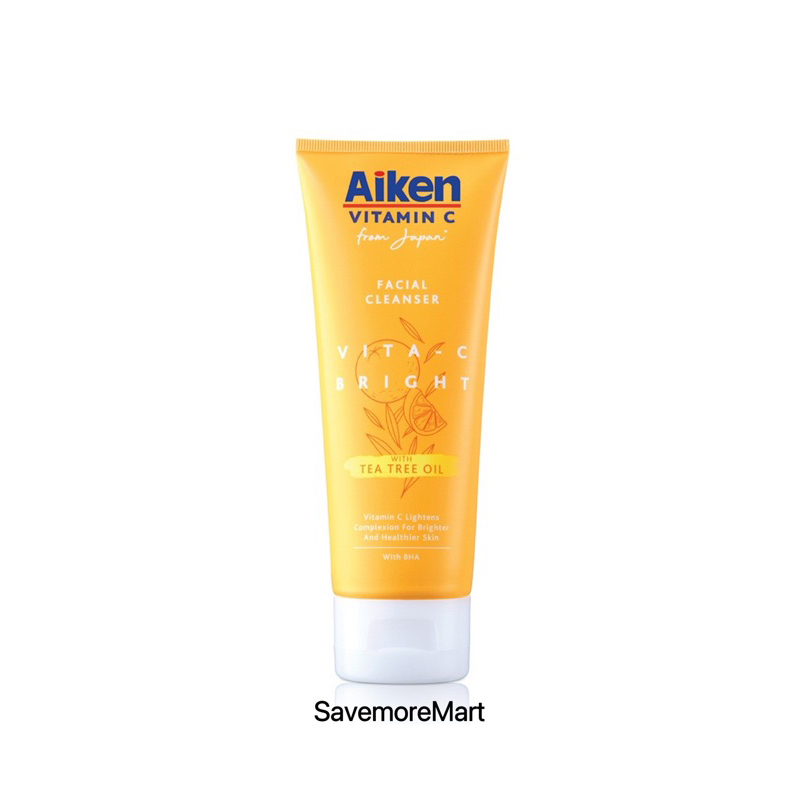 Aiken Vitamin C Ficial Cleanser 100G Shopee Malaysia