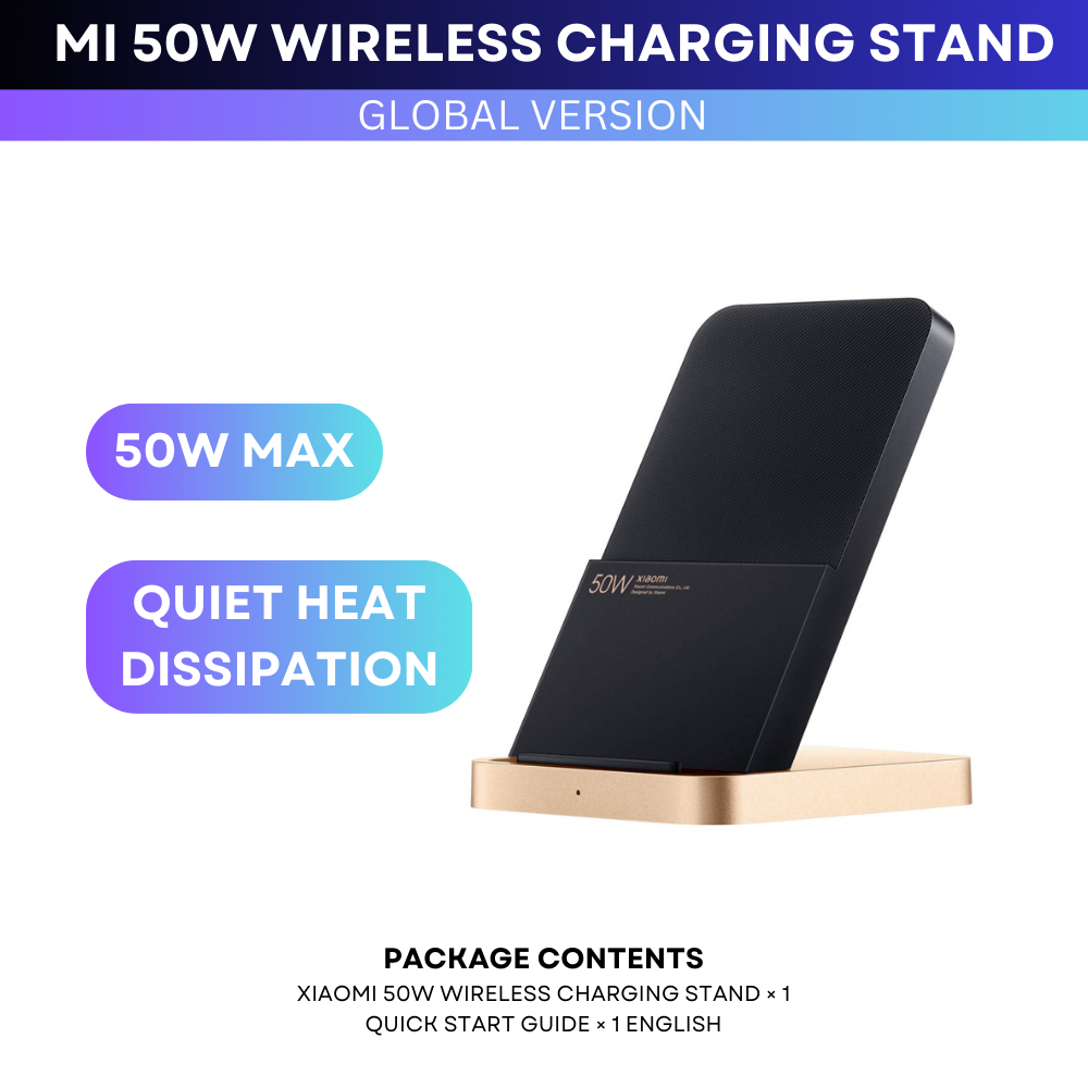 Xiaomi Mi 80W | 55W | 50W | 30W | 20W Wireless Charging Stand Universal ...