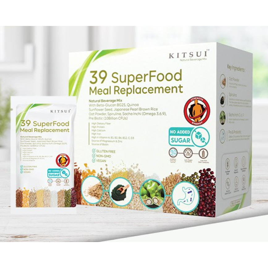 Kitsui 39 SuperFood Meal Replacement (30g X 15s) Shopee Malaysia