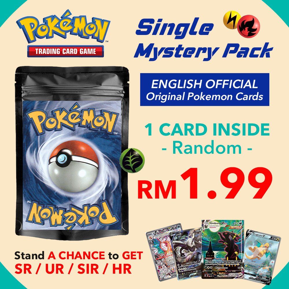 Pokémon Mystery Booster Pack – Japanese Mix Sets, 5-11 Cards, Featuring Charizard, Lugia, Pikachu – 3 Packs