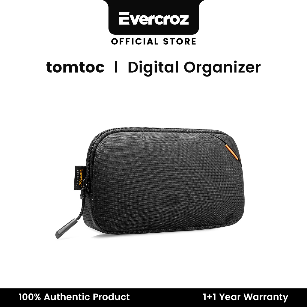 tomtoc Recycled Portable WaterResistant Storage Bag Electronic